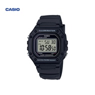 Casio W-218H กีฬากันน้ำแนวโน้มแฟชั่นย้อนยุคนาฬิกาผู้ชาย Watches W-218H-4B2VDF