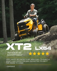 #โปรร้อนเเรง CUB CADET XT2 Ride On Lawn Mower รถตัดหญ้านั่งขับ รุ่น ใบตัดกว้าง 54 นิ้ว กำลัง 26 เเรง