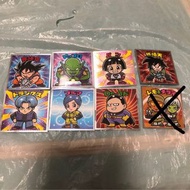 龍珠餅貼 仙魔 仙魔大戰 劇場版 貼紙 零食貼紙 樂天 樂天餅貼 龍珠超