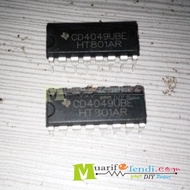 IC LOGIC CD4049 IC CD HCF 4049 Hex Inverter IC CMOS Hex Buffer/Converters