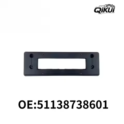 Suitable for BMW G26 front license plate bracket. License plate bracket base: 51138738601
