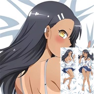 Anime Dakimakura Don't Toy With Me Nagatoro Hayase Pillow Case Cushion Cosplay  Over Otaku Waifu Gif