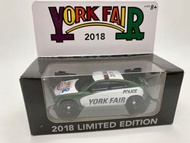 Greenlight 1:64 2018 Dodge Charger York Fair police car event model Not Tomica TLV Hotwheels Tarmac 