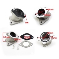 Carb Carbretor PZ30 PZ27 Rubber Adapter Inlet Intake Manifold Pipe for CG125 CG150 200cc 250cc ATV S