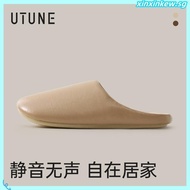 UTUNE Women's Cotton Slippers - Waterproof, Non-Slip Design for Wood Floors with Premium Leather