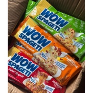 wow Spageti instant Spaghetti kemasan 75g.