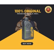 100% ORIGINAL Mercedes Benz MB229.52 5W30 Fully Synthetic Engine Oil 1L READY STOCK 0009897006 A0009