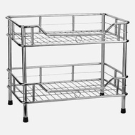 Stainless steel shelf - 2-tier - 3-tier - 4-tier shelf