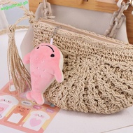 AURON Cartoon Whale Keychain, Animal Whale Soft Stuffed Animal Whale Doll, Fashion Cute Ins Fluffy W