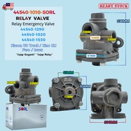 Relay Valve 44540-1010-SORL Injap Geganti Nissan UD Truck Isuzu Fuso Hino ZM Chassis Relay Valve 445