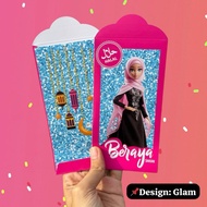 SAMPUL DUIT RAYA REUSEABLE 1 PEK 10 KEPING - GLAM