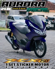 COD DECAL STICKER PCX 150 FULL BODY PCX TERBARU WARNA PUTIH MERAH HITAM PCX MODIFIKASI PCX INDONESIA