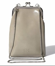 EDT Julia 21FW 肩背口金包 淺褐色 奶茶色
