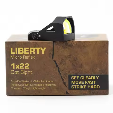 Liberty Tactical Dot Sight 1x27 3MOA Green Dot/Red dot For Handguns Hunting Parallax