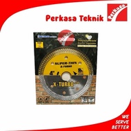 Diamond Wheel Pisau Potong Granit keramik BENZ X Turbo Batik Kuning 4