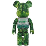 【6月預訂】Medicom Be@rBrick BearBrick My First Be@rBrick Forest Green Ver. 1000％