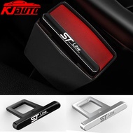 【Upgrade】Car Seat Belt Buckle Silencing Buckle Hidden MINI Buckle Upgrade Electroplating No Paint Pe