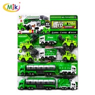 BQ TOYS Set of Heavy Vehicle 6 Wheeler/Motorcycle/Truck Toys for Boys HJBMIKEE
