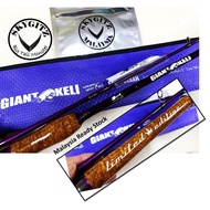 STRIKE-2 GIANT KELI LIMITED EDITION (20-40LB) SPINNING FISHING ROD JORAN PANCING KELI, FUJI RING