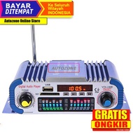 Kentinger Car Audio Power Amplifier Car Power Amp 12V 100W - SH-HY601