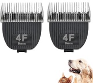 Ruzros Detachable Replacement Blades Clipper Blade Compatible with Flash Clipper, Black (4 FC (2 PAC