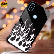XIAOMI REDMI 6 PRO Case MI A2 LITE STORE CASE - (FIRE) - Casing hp - Case hp - Silicone hp - Softcas