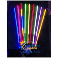 5 colorful T8 light bulbs 1m2 & 0.6m long, with plug, durable plastic material, super beautiful deco