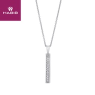 HABIB Round Diamond Necklace in 375/9K Gold 560120723
