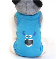 PE-350-1 เสื้อสัตว์เลี้ยง  เสื้อสุนัข (Size : XXS  XS  S  M ) แมว ลายการ์ตูน  เสื้อกล้ามสัตว์เลี้ยง 