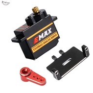 ES08MAII Steering Servo with Servo Mount and Servo Arm for  SCX24 1/24 RC Crawler Car Upgrades Parts
