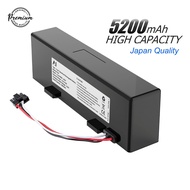 Battery 2024 แบตเตอรี่หุ่นยนต์ดูดฝุ่น Li-ion 5200mAh 14.8V For Xiaomi Mijia Mop P Conga 3690 รุ่น STYTJ02YM