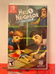 《居家抗疫必備》全新 Switch NS遊戲 你好 鄰居 捉迷藏 秘密鄰居 Hello Neighbor  美版中英文版