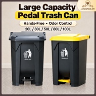 20L 30L 50L with Step Foot Pedal Kitchen Garbage Trash Can Restroom Waste Bin Pedal trash bin Bathro
