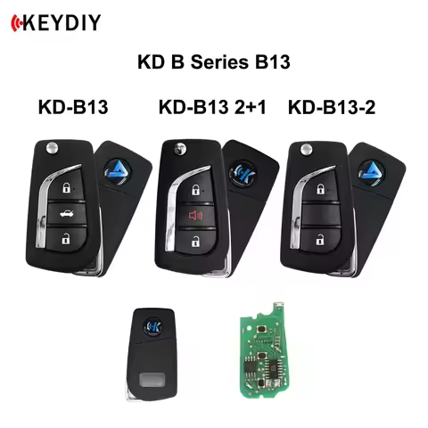 1/2/5pc KEYDIY KD900 B Series Remote Control B13-2 B13-2+1 B13 Car Key For Toyota Style KD-X2/KD-MAX