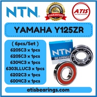 NTN YAMAHA Y125ZR ( 8pcs/Set-C3 )  100% ORIGINAL Motocycle Engine Gearbox Crankshaft Bearings 6203 6