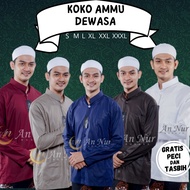 Muslim Dress Koko Sturdy Sogan Habib Plain AMMU AMU Annur Kazimi Model