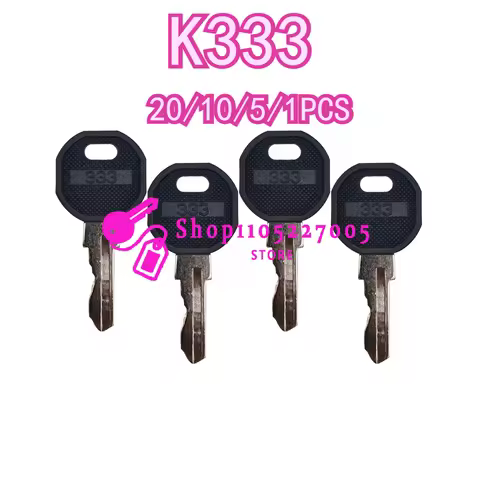 20/10/5/1PCS New K 333 Keys 1108-U35 EMKA K333 Key 1333 PASS KEY DIRAK GEGE GHE MESAN ASSMANN