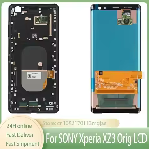 P-OLED For SONY Xperia XZ3 LCD Display Touch Screen Digitizer Replacement For Sony XZ3 LCD Display H