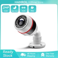 Hamrol 1080P 1.7เลนส์ตาปลามิลลิเมตร180องศาพาโนรามากล้อง AHD การมองเห็นได้ในเวลากลางคืนกันน้ำ AHD กลา