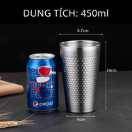 Ly inox 304 kiểu Hàn Quốc 2 lớp GORILLA CHEF sang trọng và an toàn cho sức khỏe