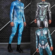 Men's Steampunk & Cyberpunk Bodysuit - Halloween Cosplay Costume