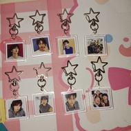 Last stock ~ CORTIS square photo frame keyring || Star keyring cortis Martin James Juhoon Seonghyeon