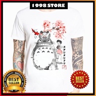 [Super Hot] AZ Men's T-shirt - Totoro Ghibli Movie - Loose Form BIGSIZE F651