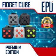 Fidget Cube Premium Edition Fidget Toy Anti Stress Toy Fidget Toy - Dark Gray Red