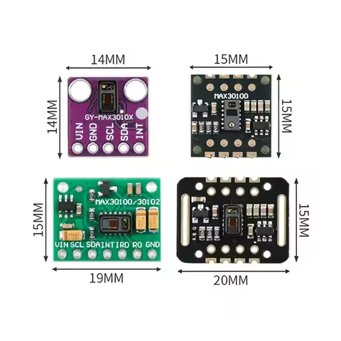 1pcs GY-MAX30102 Blood Oxygen Concentration Sensor Module Heart Rate Click MAX30100 Sensor Breakout 
