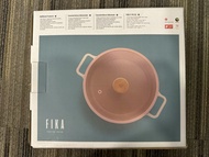 NEOFLAM Fika 湯鍋 22cm 啞粉紅