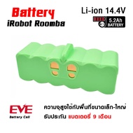 แบตทดแทน เครื่องดูดฝุ่น irobot Roomba 14.4V 5200 mah