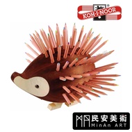 Min'an Art Czech Made KOH-I-NOOR 9960 Log Hedgehog Shape 96 Colors Color Pencil Set 9960V @ 7600m