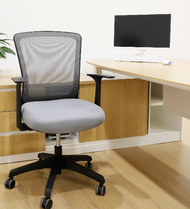 LUXUS เก้าอี้สำนักงาน KLS003-BK สีเทา