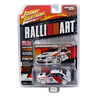 Johnny Lightning White Lightning 2004 Mitsubishi Lancer Evolution Ralliart - SP9